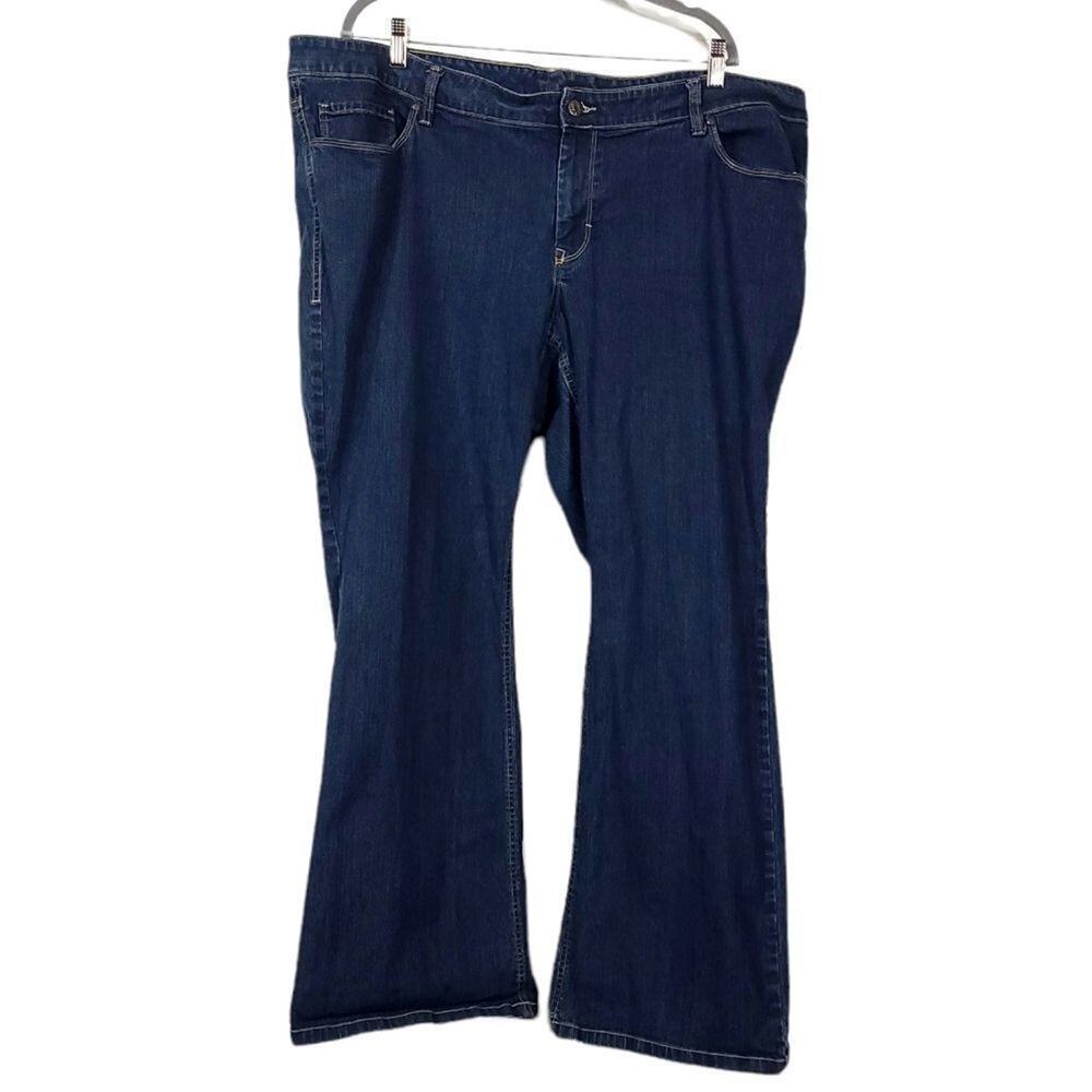 Old Navy Plus Jeans Boot Cut Dark Wash Denim Size 24 Regular 